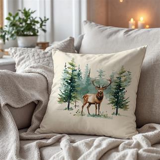 Evdek Christmas Kırlent Kılıfı Ds18