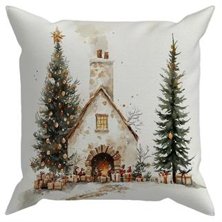 Evdek Christmas Kırlent Kılıfı Ds22