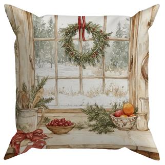 Evdek Christmas Kırlent Kılıfı Ds27