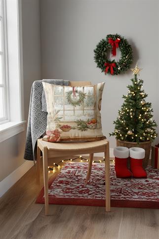 Evdek Christmas Kırlent Kılıfı Ds27