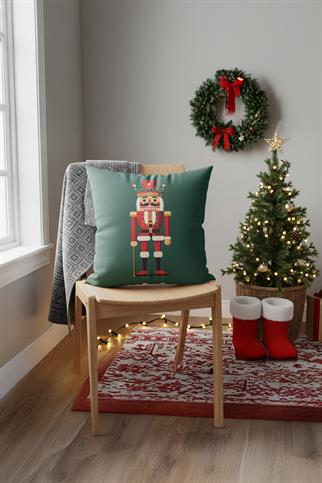 Evdek Christmas Kırlent Kılıfı Ds41