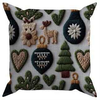 Evdek Christmas Kırlent Kılıfı Ds44