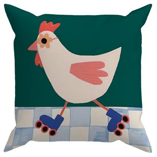 Evdek Çift Tarafı Baskılı 4’lü Kırlent Kılıfı 6EOD12