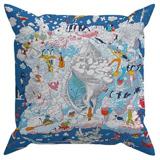 Evdek Çift Tarafı Baskılı 4’lü Kırlent Kılıfı 6EOD13