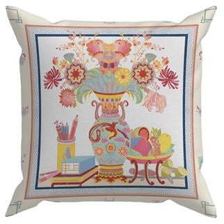 Evdek Çift Tarafı Baskılı 4’lü Kırlent Kılıfı 6EOD18