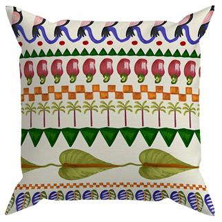 Evdek Çift Tarafı Baskılı 4’lü Kırlent Kılıfı 6EOD7