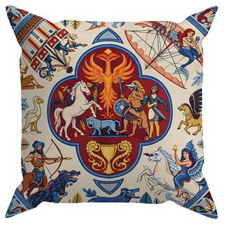 Evdek Çift Tarafı Baskılı 4’lü Kırlent Kılıfı 6EOD18