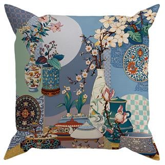 Evdek Çift Tarafı Baskılı 4’lü Kırlent Kılıfı 6EOD18