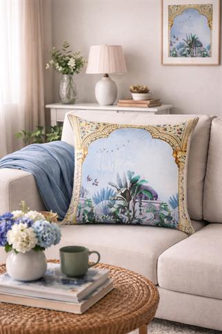 Evdek Çift Tarafı Baskılı Kırlent Kılıfı 6EBD37