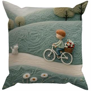 Evdek Çift Tarafı Baskılı Kırlent Kılıfı 6EOD48