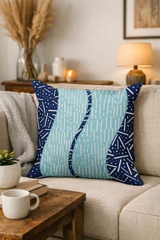 Evdek Çift Tarafı Baskılı Kırlent Kılıfı 6EBD11