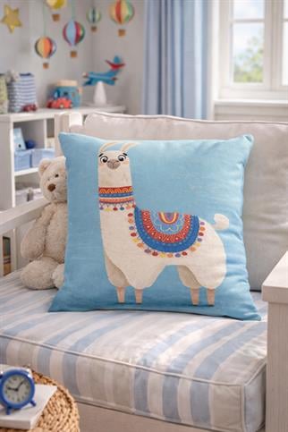 Evdek Çift Tarafı Baskılı Kırlent Kılıfı 6EOD25