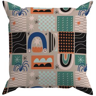 Evdek Çift Tarafı Baskılı Kırlent Kılıfı 6EBD10