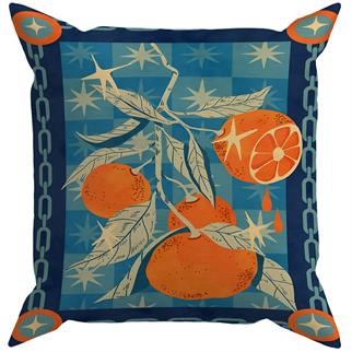 Evdek Çift Tarafı Baskılı Kırlent Kılıfı 6EOD21