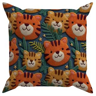 Evdek Çift Tarafı Baskılı Kırlent Kılıfı 6EOD37