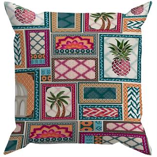 Evdek Çift Tarafı Baskılı Kırlent Kılıfı 6EOD17