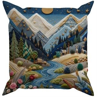 Evdek Çift Tarafı Baskılı Kırlent Kılıfı 6EOD42