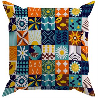 Evdek Çift Tarafı Baskılı Kırlent Kılıfı 6EOD35