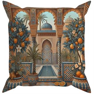 Evdek Çift Tarafı Baskılı Kırlent Kılıfı 6EOD47