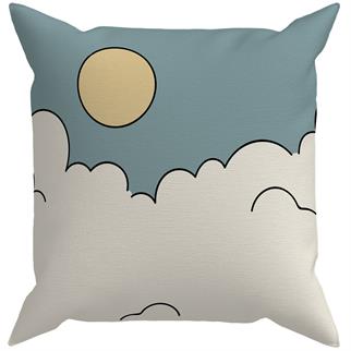 Evdek Çift Tarafı Baskılı Kırlent Kılıfı 6EBD24