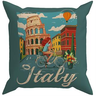 Evdek Çift Tarafı Baskılı Kırlent Kılıfı 6EOD5