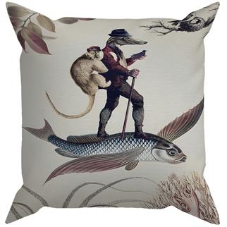 Evdek Çift Tarafı Baskılı Kırlent Kılıfı 6EOD33