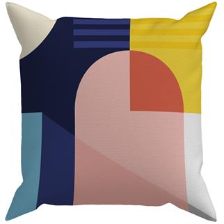 Evdek Çift Tarafı Baskılı Kırlent Kılıfı 6EOD31