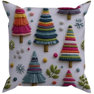 Evdek Çift Tarafı Baskılı Kırlent Kılıfı 6EOD36