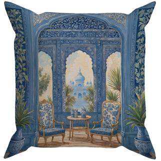 Evdek Çift Tarafı Baskılı Kırlent Kılıfı 6EOD22