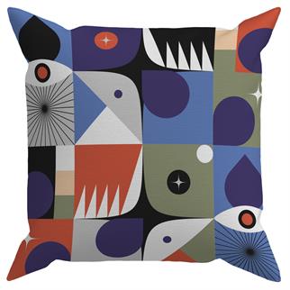 Evdek Çift Tarafı Baskılı Kırlent Kılıfı 6EBD30