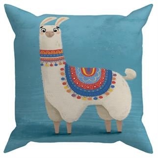 Evdek Çift Tarafı Baskılı Kırlent Kılıfı 6EOD25