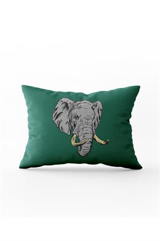 Evdek Çift Taraflı Dikdörtgen Kırlent Kılıfı TK9