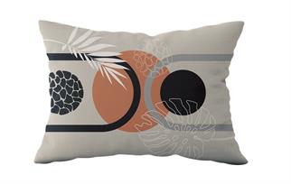 Evdek Çift Taraflı Dikdörtgen Kırlent Kılıf 2li Ds49