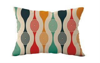 Evdek Çift Taraflı Dikdörtgen Kırlent Kılıf 2li Ds106