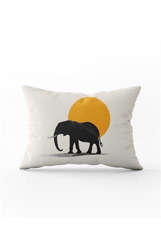 Evdek Çift Taraflı Dikdörtgen Kırlent Kılıfı 6EMD28