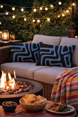 Evdek Çift Taraflı Dikdörtgen Kırlent Kılıf 2li Ds62