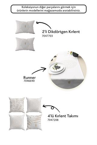 Evdek Çift Taraflı Dikdörtgen Kırlent Kılıf 2’li KL21