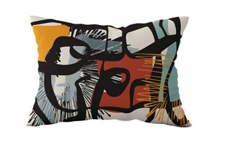 Evdek Çift Taraflı Dikdörtgen Kırlent Kılıf 2li Ds22