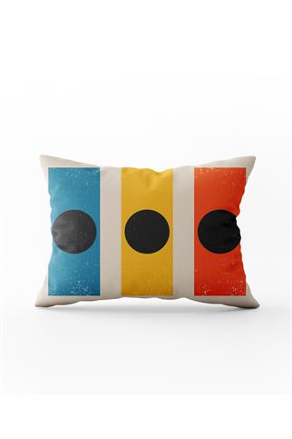 Evdek Çift Taraflı Dikdörtgen Kırlent Kılıfı TK26