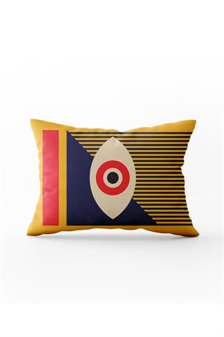 Evdek Çift Taraflı Dikdörtgen Kırlent Kılıfı TK3