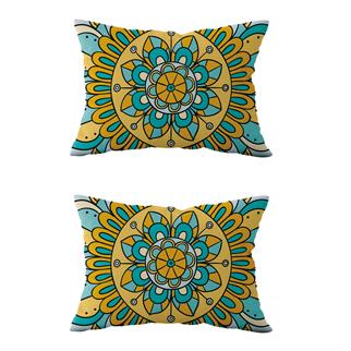 Evdek Çift Taraflı Dikdörtgen Kırlent Kılıf 2li Ds41