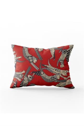 Evdek Çift Taraflı Dikdörtgen Kırlent Kılıfı 6EMD18