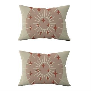 Evdek Çift Taraflı Dikdörtgen Kırlent Kılıf 2’li KL23