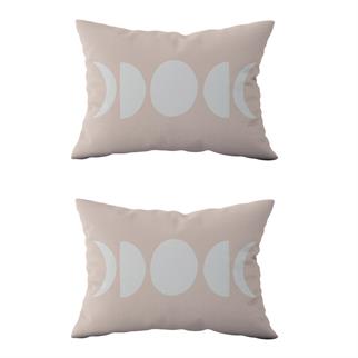 Evdek Çift Taraflı Dikdörtgen Kırlent Kılıf 2li Ds10