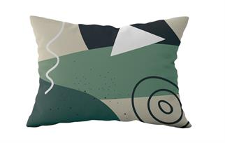 Evdek Çift Taraflı Dikdörtgen Kırlent Kılıf 2li Ds14