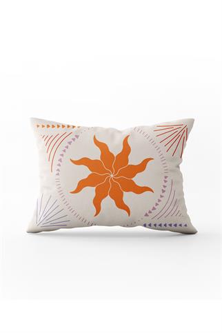 Evdek Çift Taraflı Dikdörtgen Kırlent Kılıfı TK25