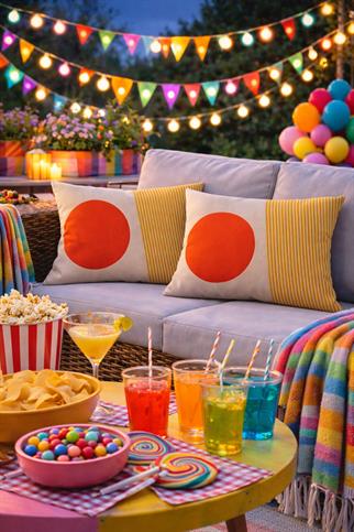 Evdek Çift Taraflı Dikdörtgen Kırlent Kılıf 2li Ds69