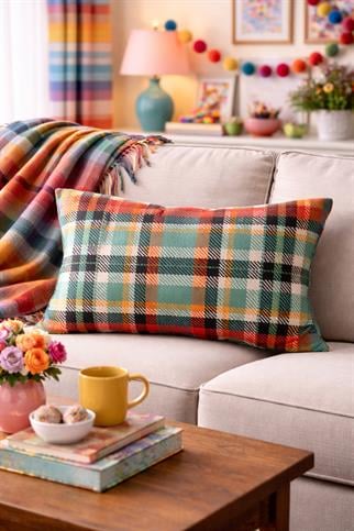 Evdek Çift Taraflı Dikdörtgen Kırlent Kılıfı 6EMD6