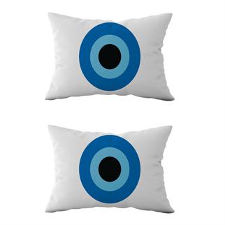 Evdek Çift Taraflı Dikdörtgen Kırlent Kılıf 2li Ds28