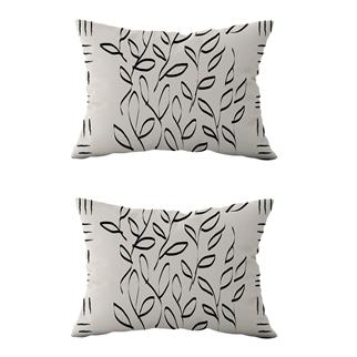 Evdek Çift Taraflı Dikdörtgen Kırlent Kılıf 2li Ds108